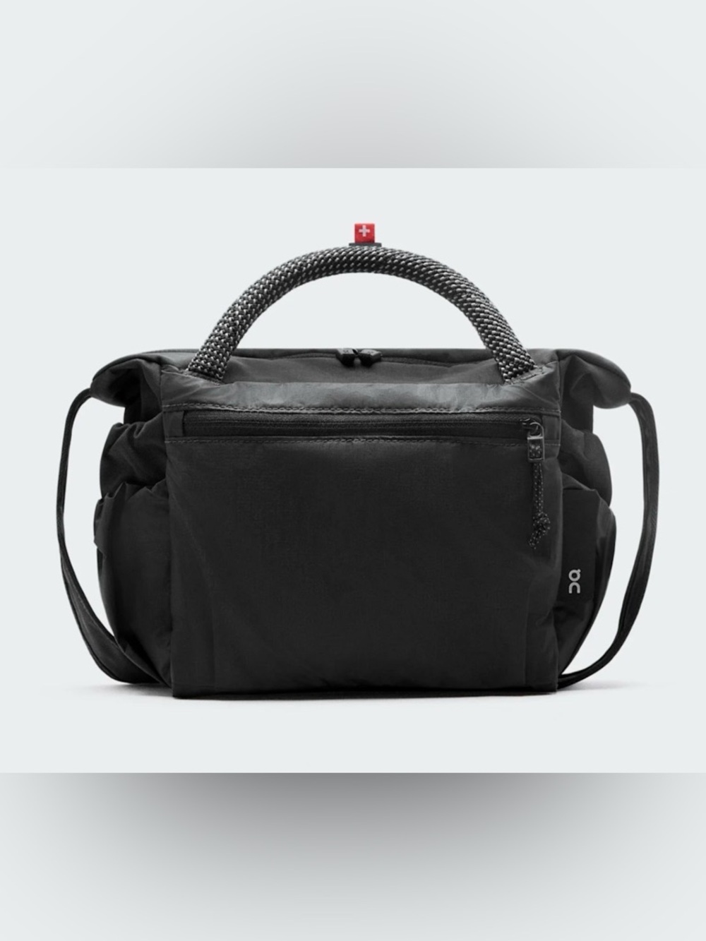 On Running Black Men's Multi-Pocket Crossbody Tote